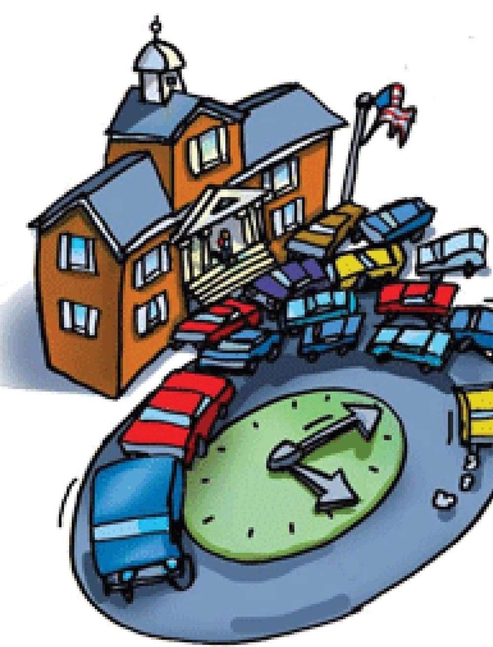  FEES Car Line Map Clipart